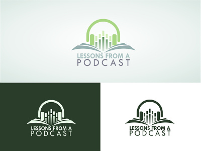 Logo Design - Lessons From a Podcast available for hire graphics design logo design