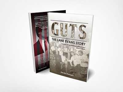 Book Cover - Lane Evans Story