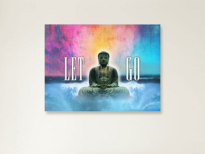 Digital Art - Let Go available for hire canvas print digital art digital painting