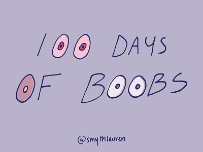 100 day project : boobs