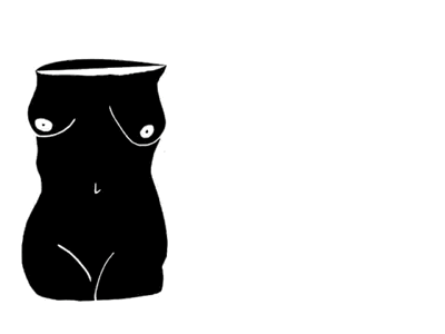 CMYK brightcolors boob gif illustration design femalebody cmyk