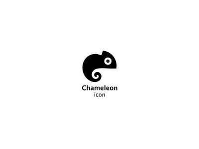 Chameleon Icon design flat flat illustration icon iconography icons illustration logo minimal ui ux