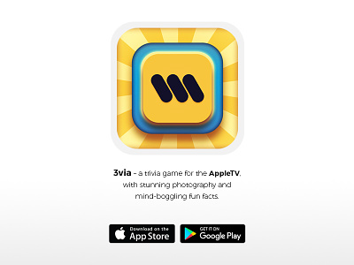 3via for Apple TV android apple tv cool design fun game ios iphone multiplayer photography stunning trivia