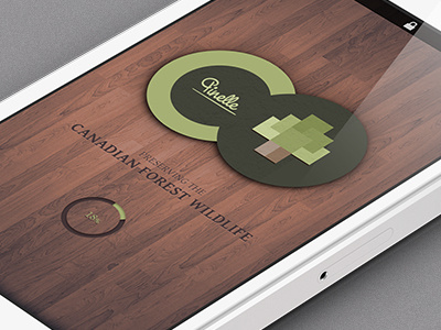 Pinelle iPhone app and branding