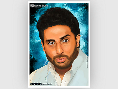 Abhishek Bachchan | Digital Painting abhishek bachchan digital digital painting drawing graphic tablet oil pastel painting