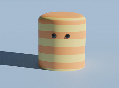 Little guy 3d 3d art 3d modeling art blender blender 3d blender3d blender3dart design