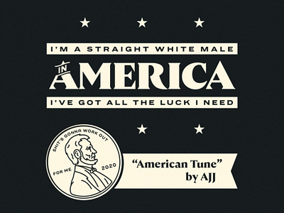 American Tune activism america black lives matter blm illustration racism typography