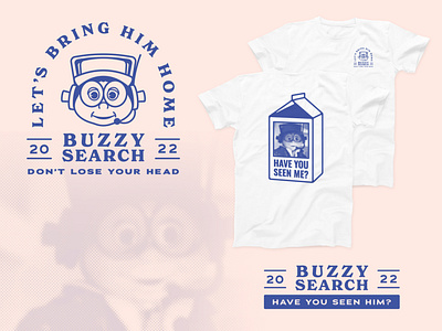 Buzzy Badge and Shirts