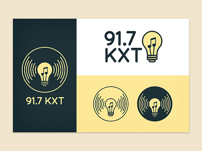 KXT Radio Flag flag graphic design logo logoset music texas