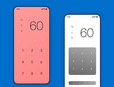 Daily UI 004 004 calculator dailyui dailyuichallenge design ui