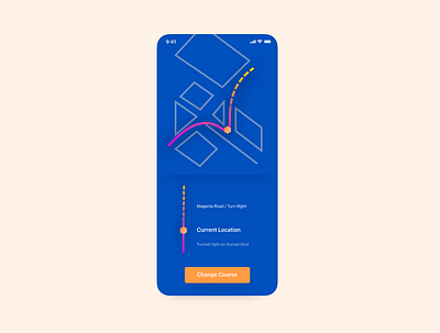 Daily UI 20 / Location tracker 020 app dailyui design location tracker navigation app ui