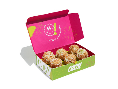 Ozos Snack Orb Packaging