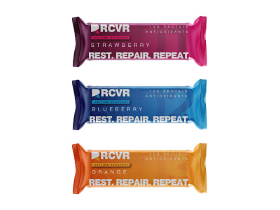 Recover Bars branding branding design design logo minimal packaging packaging design typography vector