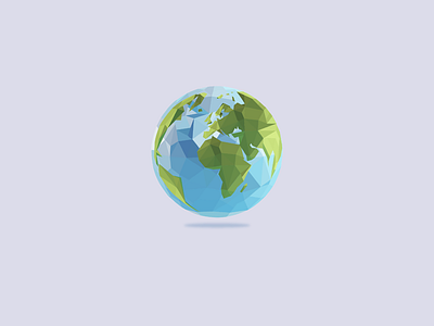 Globe 3d drawing earth globe illustration