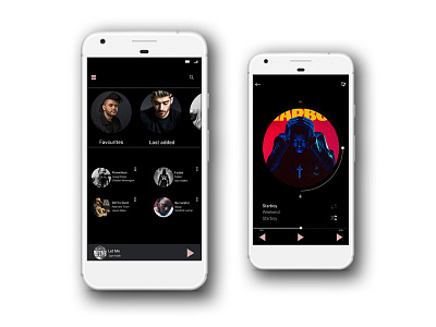 Music App concept music ui ux