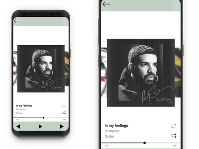 Music app 009 dailyui design uiux