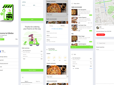 Ediebo food app dailyui design foodapp ui uiux ux