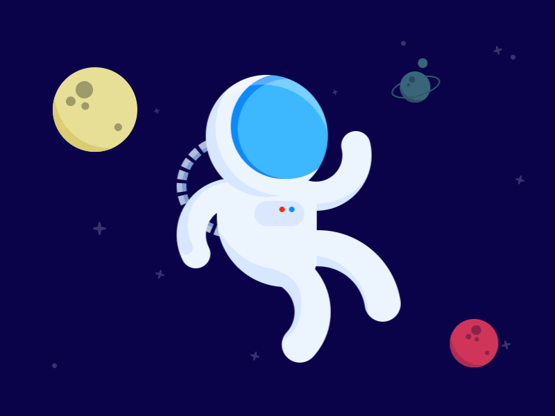 Astronaut by Teemo on Dribbble