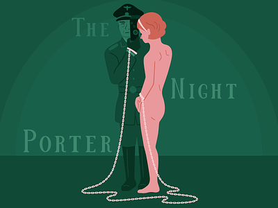 The Night Porter criterion film illustration nsfw vector