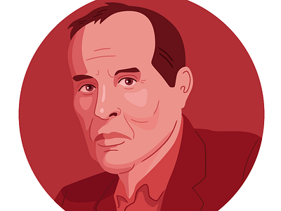 Kenneth Anger film illustration portrait vector