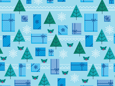 It's holiday pattern time christmas holidays illustration pattern vector