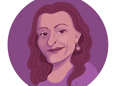 Sylvia Rivera illustration portrait vector