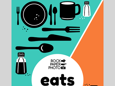 Rock Paper Photo 1 app dining food illustration vector