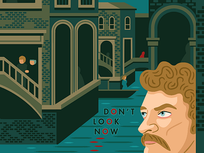 Don't Look Now criterion film illustration vector venice