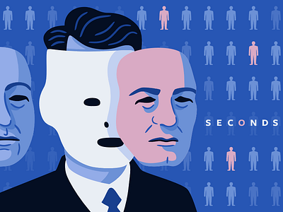 Seconds criterion film illustration mask vector