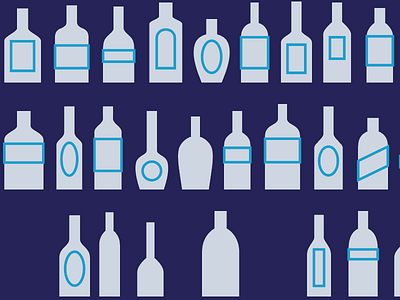 Bottles illustration vector wip