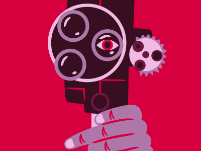 Camera camera eye illustration movie progress spy vector