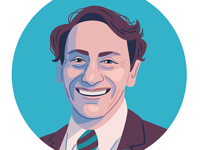 Harvey Milk gay illustration politics portrait queer vector