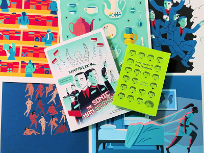 New MoCCA Swag comics illustration mocca prints