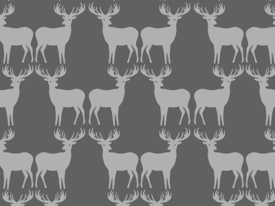 Stag Party animal deer design pattern stag vector