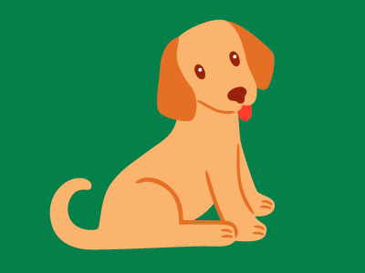 Puppy animal dog illustration puppy vector