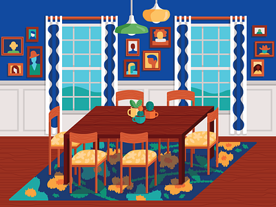 Dining Room designs, themes, templates and downloadable graphic elements on  Dribbble