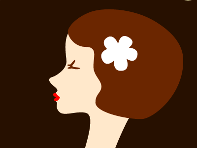 Profile beauty illustration portrait profile vector woman