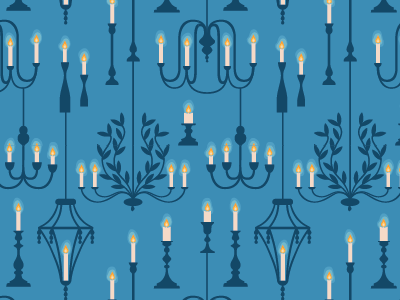 Candlesticks & Candelabra candles illustration lighting pattern vector