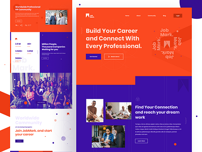 Job mark landing page