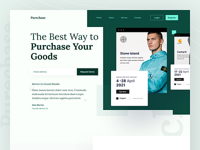 Purecash Landing page exploration