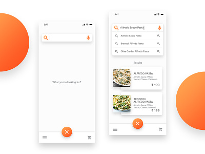 Restaurant App UI/UX android app material design restaurant app ui designs uiux ux designes