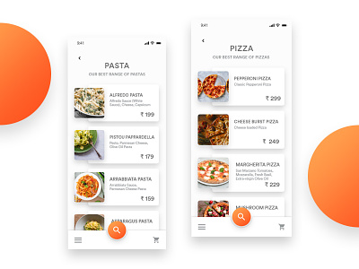 Restaurant App UI/UX android app material design restaurant app ui designs uiux ux designes