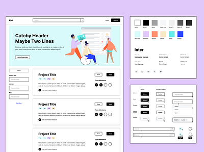 Knit component component design design design system line minimalistic uiux web design whitespace