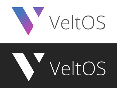 VeltOS Branding branding linux logo open source