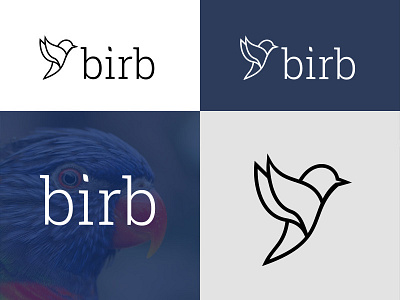 Bird Logo birb bird branding clothing logo