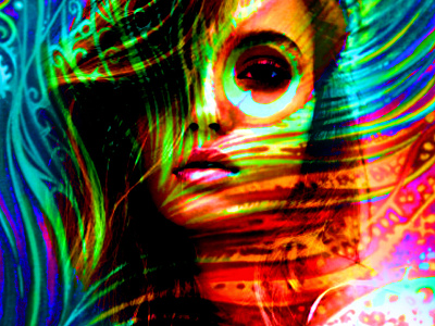Echo of colors art artwork colorful colors creative graphic design photoshop
