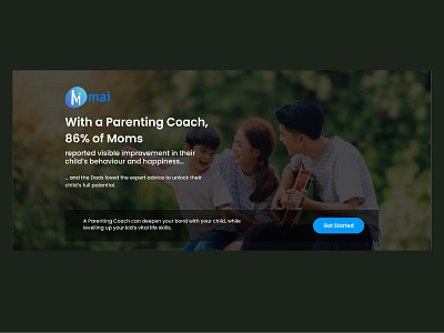 Do Families need Coaching? branding illustraion website concept website design