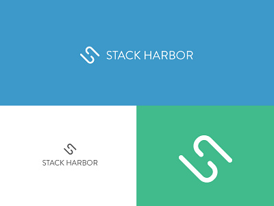 Stackharbor branding cloud hosting identity logo