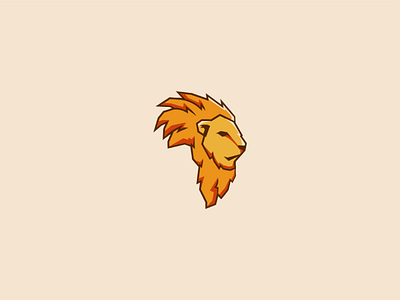 African King illustration logo