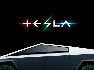 New Logo for Tesla cybertruck tesla tesla identity tesla logo